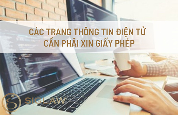 Các trang thông tin điện tử phải xin giấy phép