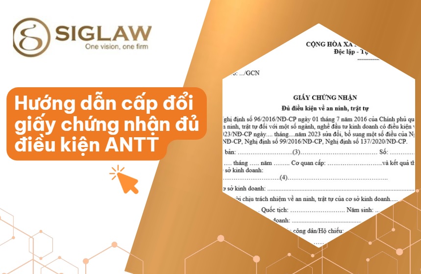 Cấp đổi Giấy phép an ninh trật tự: Hồ sơ & Thủ tục [2026]