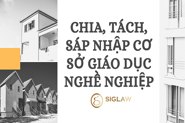 Chia, tách, sáp nhập cơ sở giáo dục nghề nghiệp