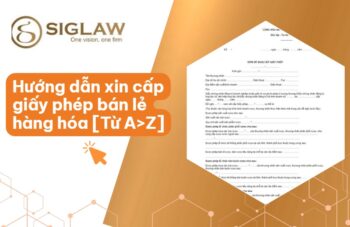 Giấy phép bán lẻ hàng hoá: Điều kiện, Hồ sơ & Thủ tục [2026]