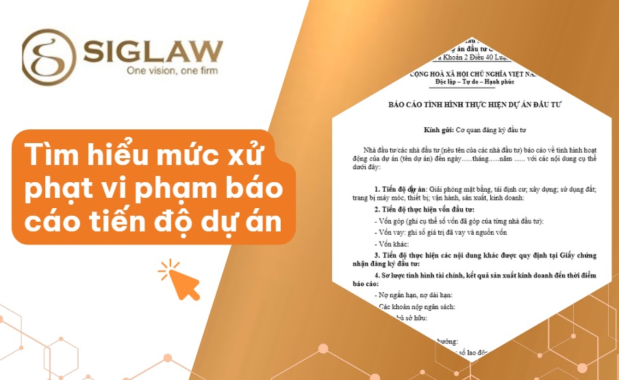 Mức phạt khi không báo cáo tiến độ dự án đầu tư [Mới 2026]
