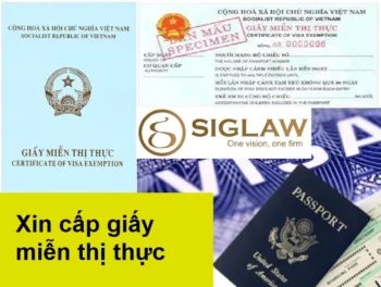 Các trường hợp miễn Visa và quy trình cấp giấy miễn thị thực