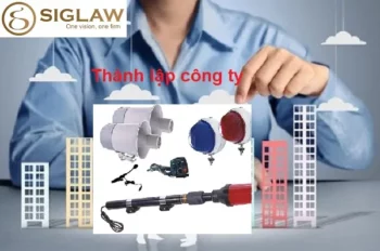 Thành lập công ty kinh doanh thiết bị phát tín hiệu của xe ưu tiên