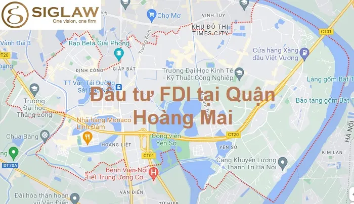 Thành lập công ty FDI tại quận Hoàng Mai