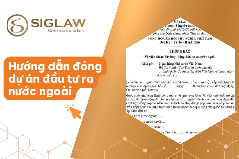 Chấm dứt dự án đầu tư ra nước ngoài: Hồ sơ & Thủ tục [2026]