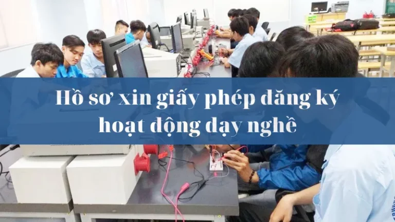 Dịch vụ xin giấy phép đăng ký hoạt động dạy nghề