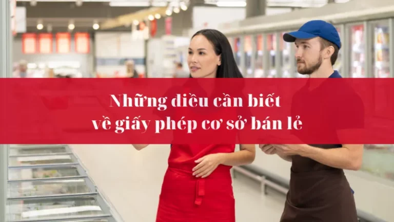 Giấy phép cơ sở bán lẻ