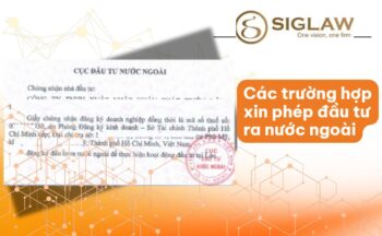 Các trường hợp phải xin phép đầu tư ra nước ngoài 2026