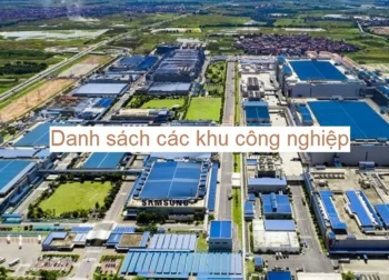 Danh sách khu công nghiệp 64 tỉnh thành