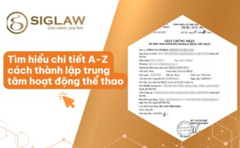 Thành lập trung tâm hoạt động thể thao [Chi tiết 2026]
