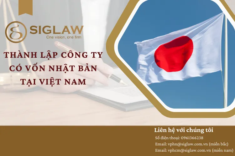 Thành lập công ty có vốn Nhật Bản tại Việt Nam