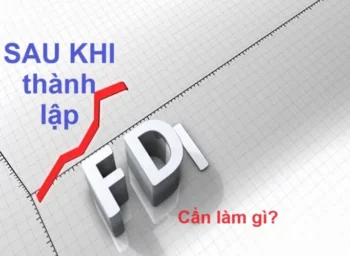 Thành lập công ty FDI xong cần làm gì?