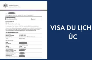 Điều kiện, hồ sơ & thủ tục xin Visa du lịch Úc