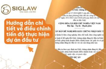 Điều chỉnh tiến độ dự án đầu tư: Điều kiện, Hồ sơ & Thủ tục [2026]