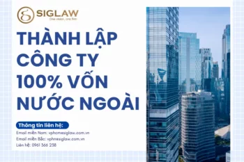 Dịch vụ thành lập công ty 100% vốn nước ngoài