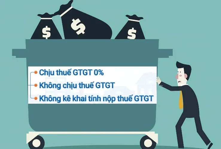 Phân biệt thuế suất 0% và không chịu thuế