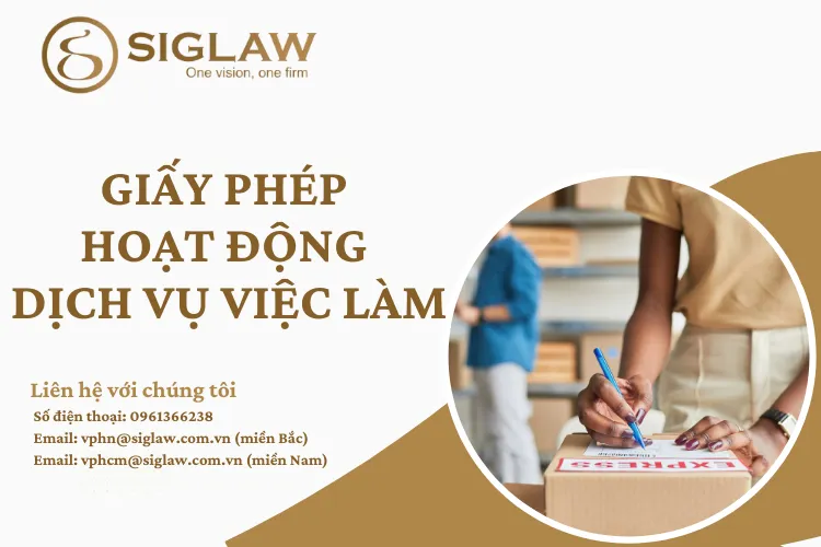 Giấy phép hoạt động dịch vụ việc làm