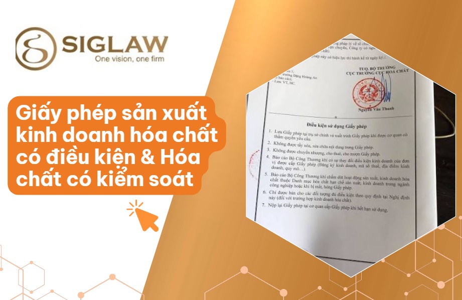 Giấy phép sản xuất kinh doanh hóa chất: Điều kiện, Hồ sơ & Thủ tục [2026]