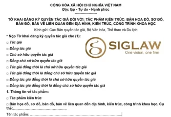 Thủ tục đăng ký bản quyền tác phẩm kiến trúc