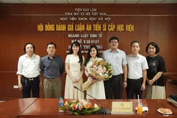 Luật sư Lê Thị Dung – CEO Công ty Luật Siglaw bảo vệ thành công luận án tiến sĩ Luật kinh tế