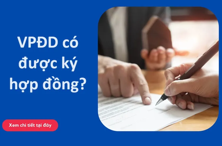 Văn phòng đại diện có được ký hợp đồng mua bán?