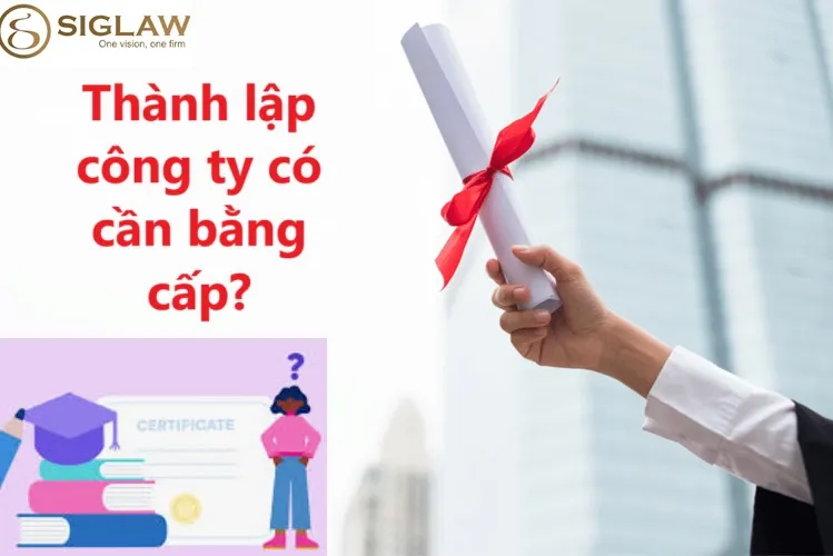 Thành lập công ty không yêu cầu bắt buộc phải có bằng cấp