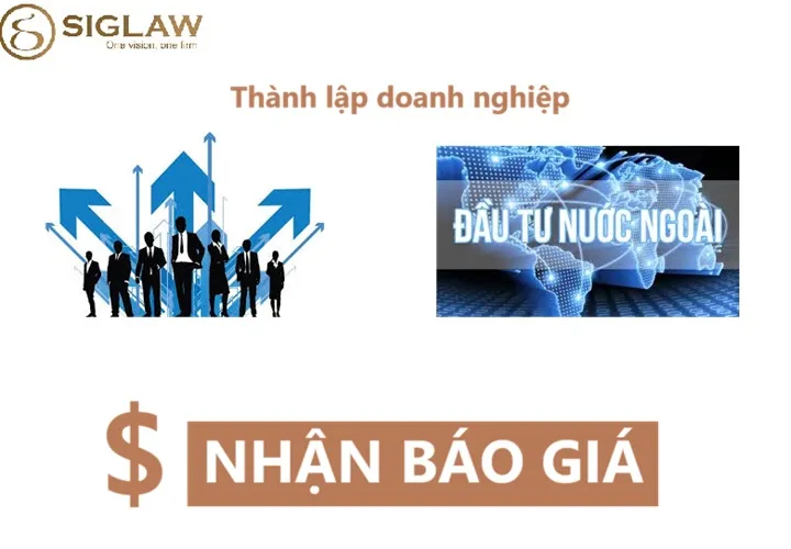 Báo giá dịch vụ thành lập doanh nghiệp có vốn đầu tư nước ngoài