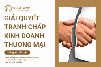 Giải quyết tranh chấp kinh doanh thương mại