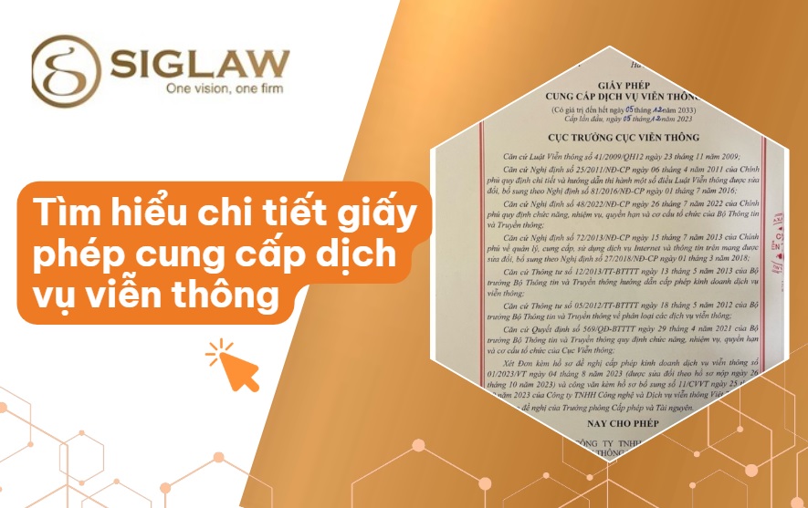 Giấy phép cung cấp dịch vụ viễn thông: Hồ sơ & Quy trình