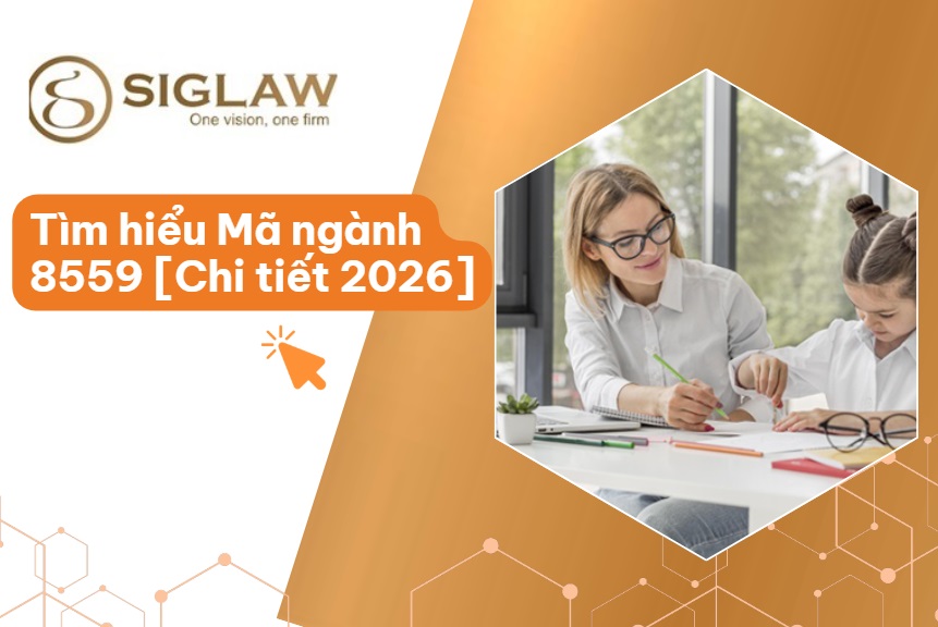 Mã ngành 8559 Giáo dục khác chưa được phân vào đâu