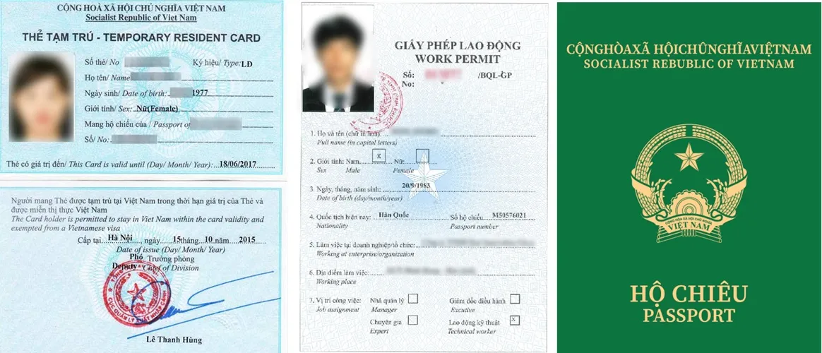 Phân biệt visa, giấy phép lao động và thẻ tạm trú