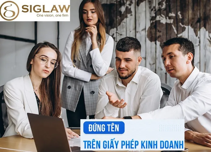 Điều kiện đứng tên trong giấy phép đăng ký kinh doanh