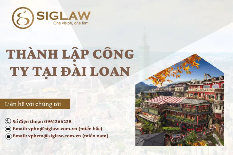 Thành lập công ty tại Đài Loan