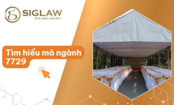 Mã ngành 7729 Cho thuê đồ dùng cá nhân và gia đình KHÁC