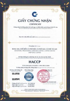Chứng nhận HACCP