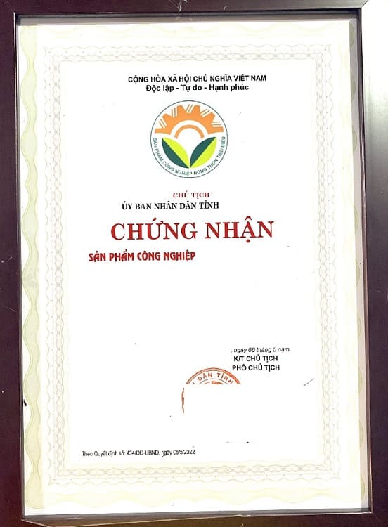 Giấy xác nhận ưu đãi sản phẩm công nghiệp hỗ trợ Giấy xác nhận ưu đãi sản phẩm công nghiệp hỗ trợ