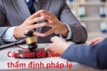 Thẩm định pháp lý