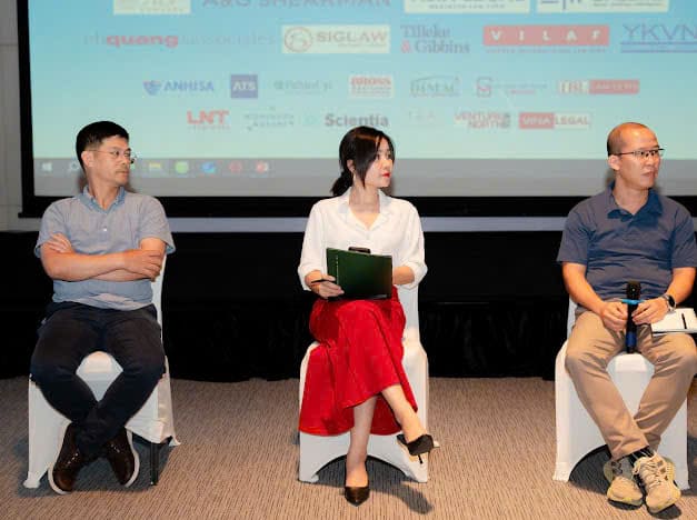 Tiến sĩ – Luật sư Lê Thị Dung tham gia chia sẻ ý kiến tại Hội nghị VBLC 2025