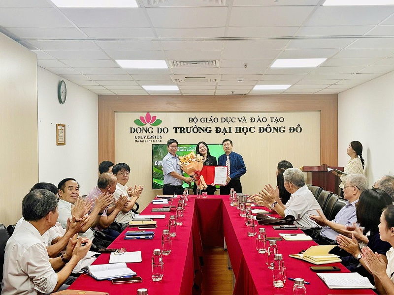 Tiến sĩ, Luật sư Lê Thị Dung được bổ nhiệm là tân Phó Hiệu trưởng Trường Đại học Đông Đô