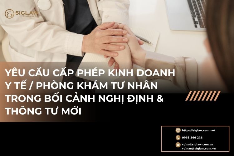Giấy phép kinh doanh y tế, phòng khám tư nhân Giấy phép kinh doanh y tế, phòng khám tư nhân