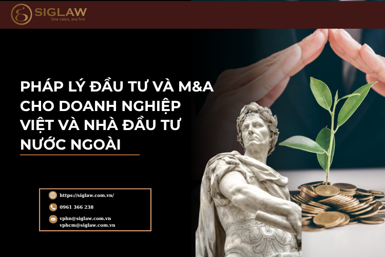 Pháp lý đầu tư và M&A cho doanh nghiệp Việt và NĐT NN Pháp lý đầu tư và M&A cho doanh nghiệp Việt và NĐT NN