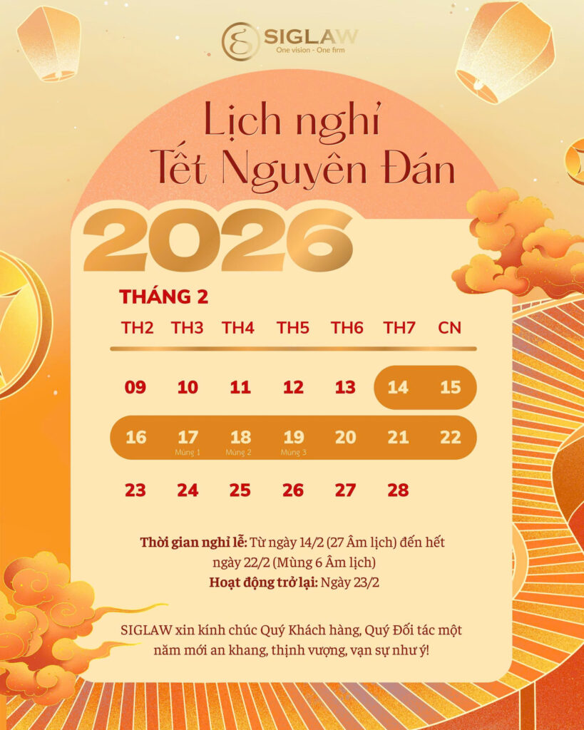 Lịch nghỉ tết nguyên đán 2026