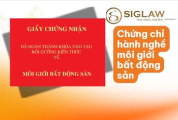 Giấy phép môi giới bất động sản