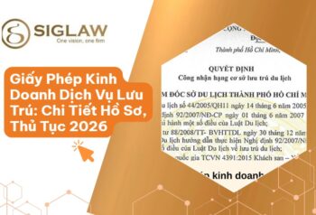 Giấy Phép Kinh Doanh Dịch Vụ Lưu Trú: Điều Kiện & Thủ Tục