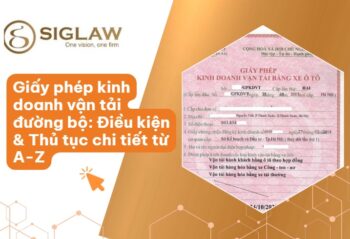 Giấy phép kinh doanh vận tải đường bộ: Điều kiện & Thủ tục mới nhất