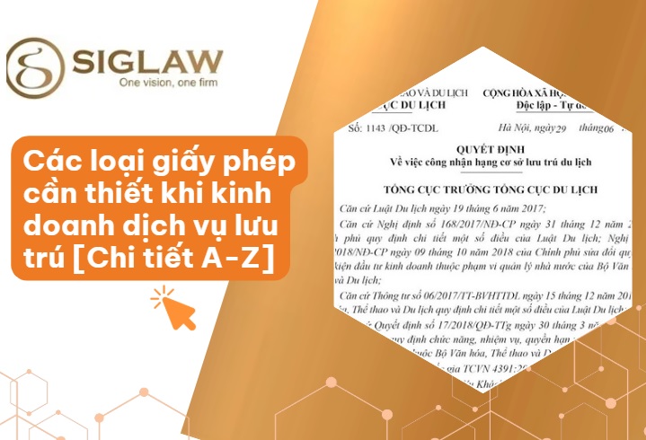 Kinh Doanh Dịch Vụ Lưu Trú Cần Giấy Phép Gì? Quy Định Mới Nhất
