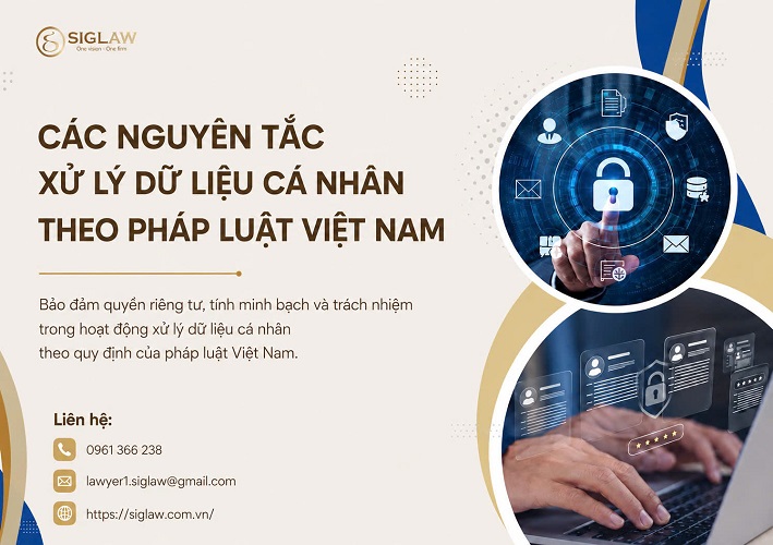 6 Nguyên tắc xử lý dữ liệu cá nhân theo Luật Bảo vệ dữ liệu cá nhân 2025