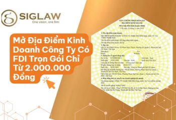Dịch vụ đăng ký địa điểm kinh doanh công ty vốn nước ngoài