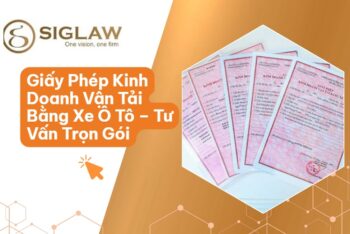 Dịch Vụ Xin Giấy Phép Kinh Doanh Vận Tải Bằng Xe Ô Tô Tại Công Ty Luật Siglaw