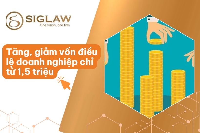 Dịch vụ thay đổi vốn điều lệ công ty